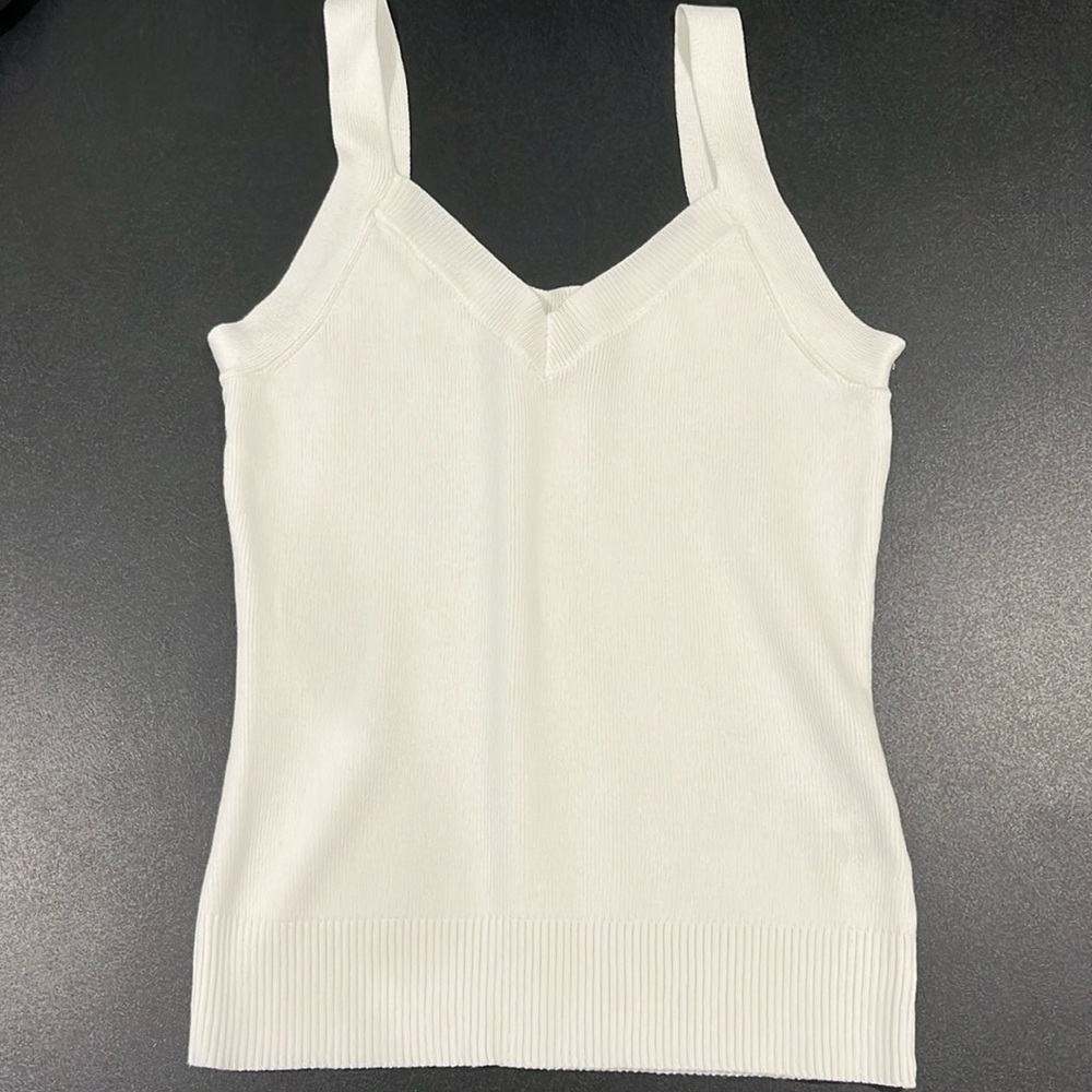 Skies are Blue RIBBED KNIT CAMI TOP